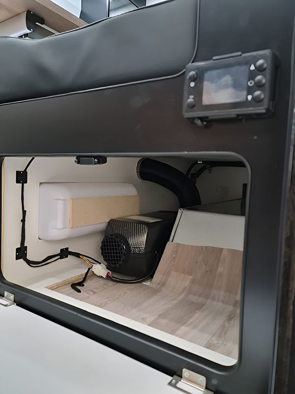 There Is A Heater In The Trunk Of A Vehicle Installed — Ballarat Auto Sparky in Sebastopol, VIC