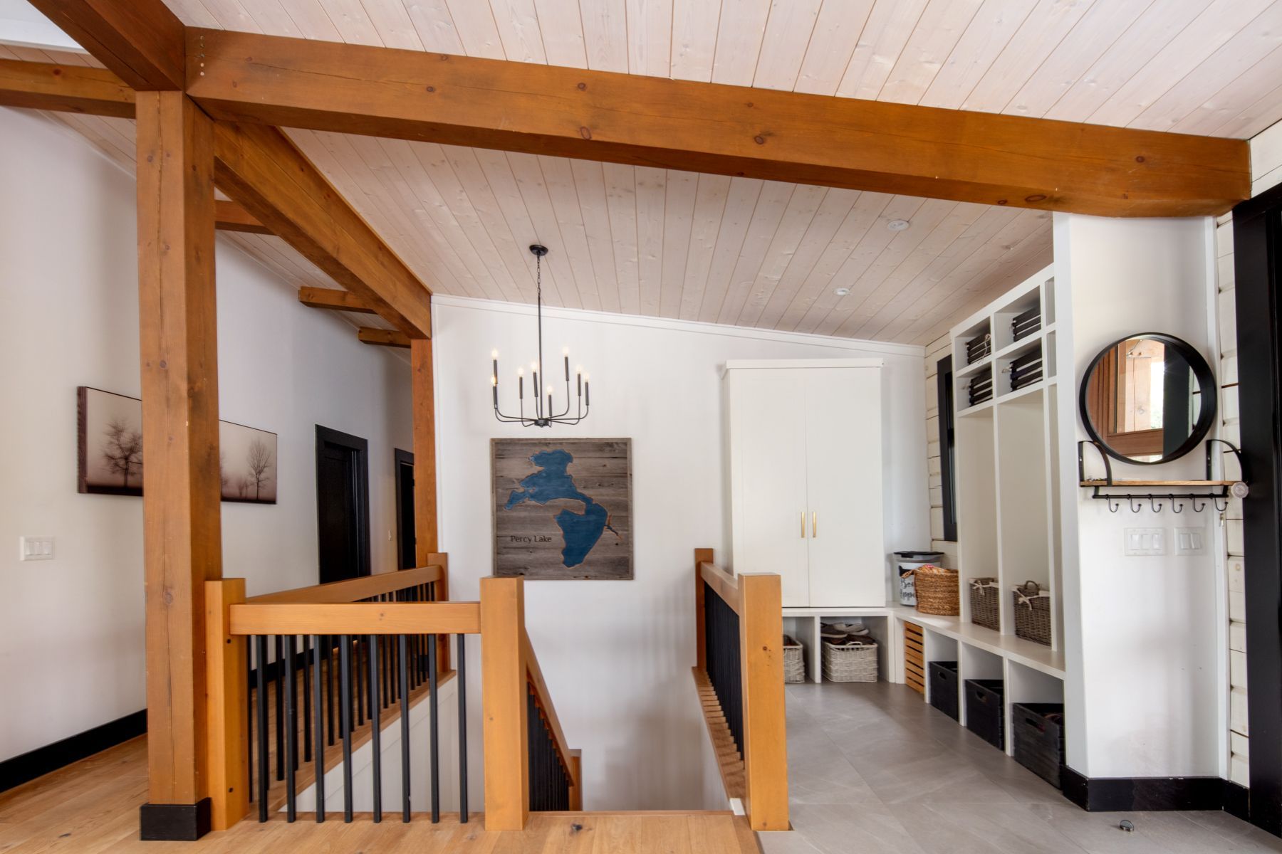A bathroom with a toilet , sink , tub and shower.
