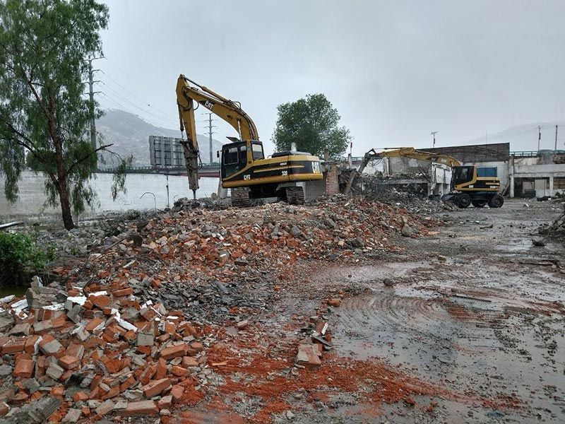 DEMOLICIONES INMEDIATAS DEL SUR