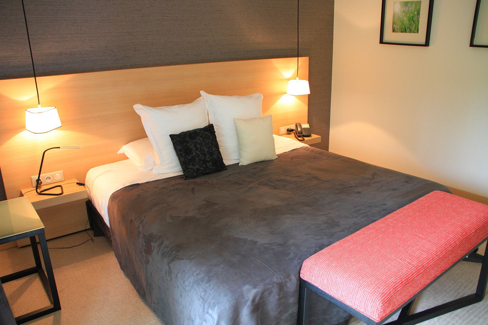 Chambre privilège Coquelicot proposée à l'hôtel restaurant situé en Val de Loire