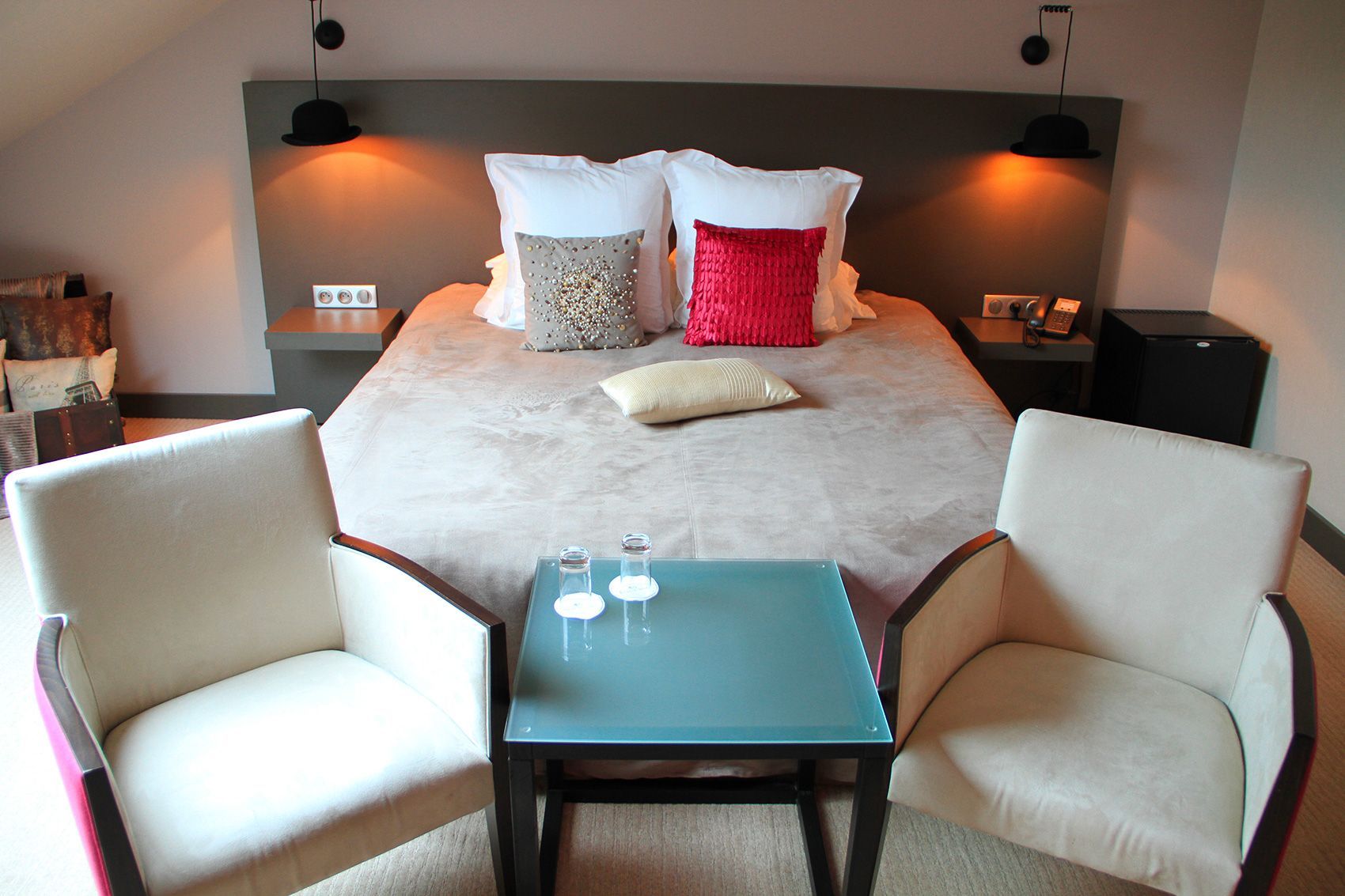 Chambre Chapi Chapo proposée à l'hôtel restaurant situe en Val de Loire