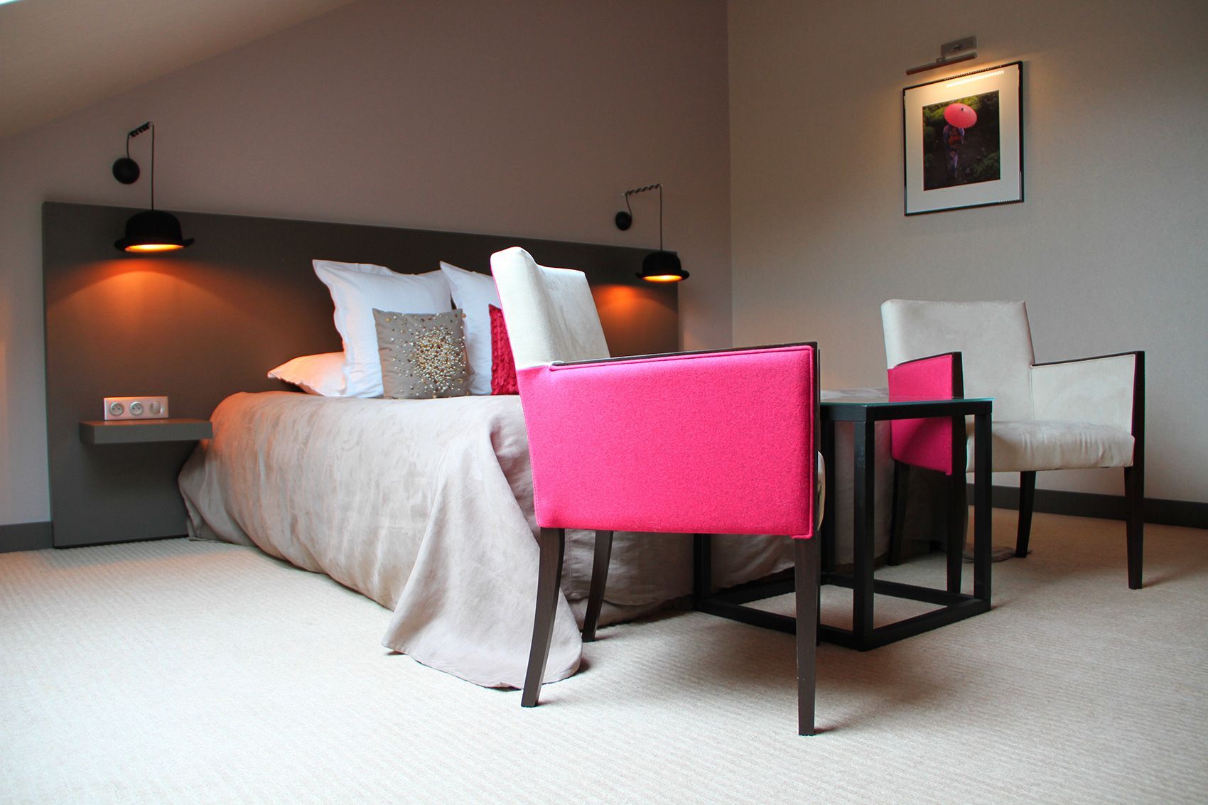 Chambre Chapi Chapo proposée à l'hôtel restaurant situe en Val de Loire