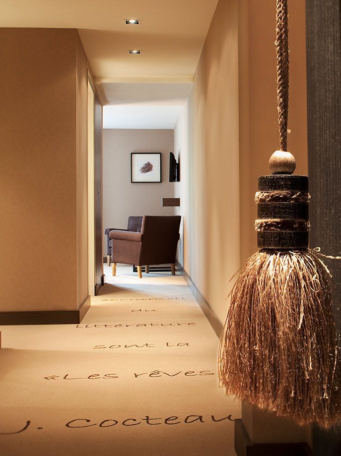 Couloir chambre de l'aubinière