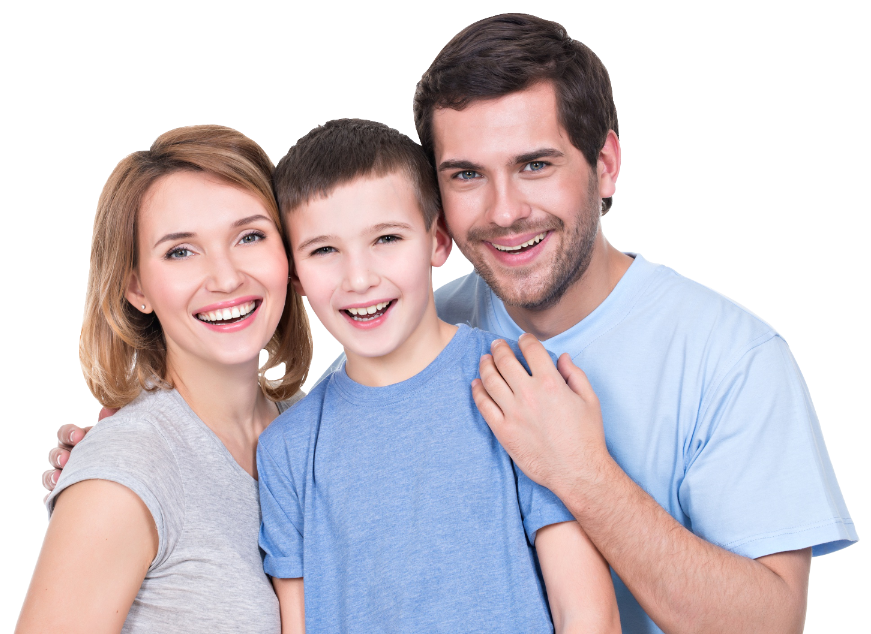 A Happy Family in Casa Grande after using Super Smiles 4 Families Dental care services