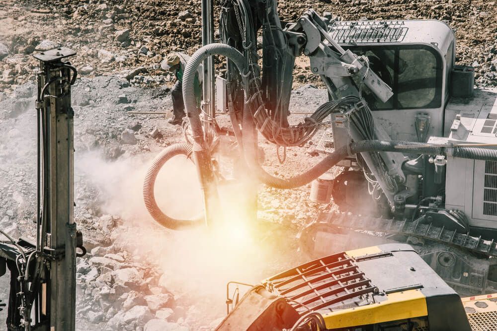 Drilling Rig in Operation  — Financial Advisors in Queensland