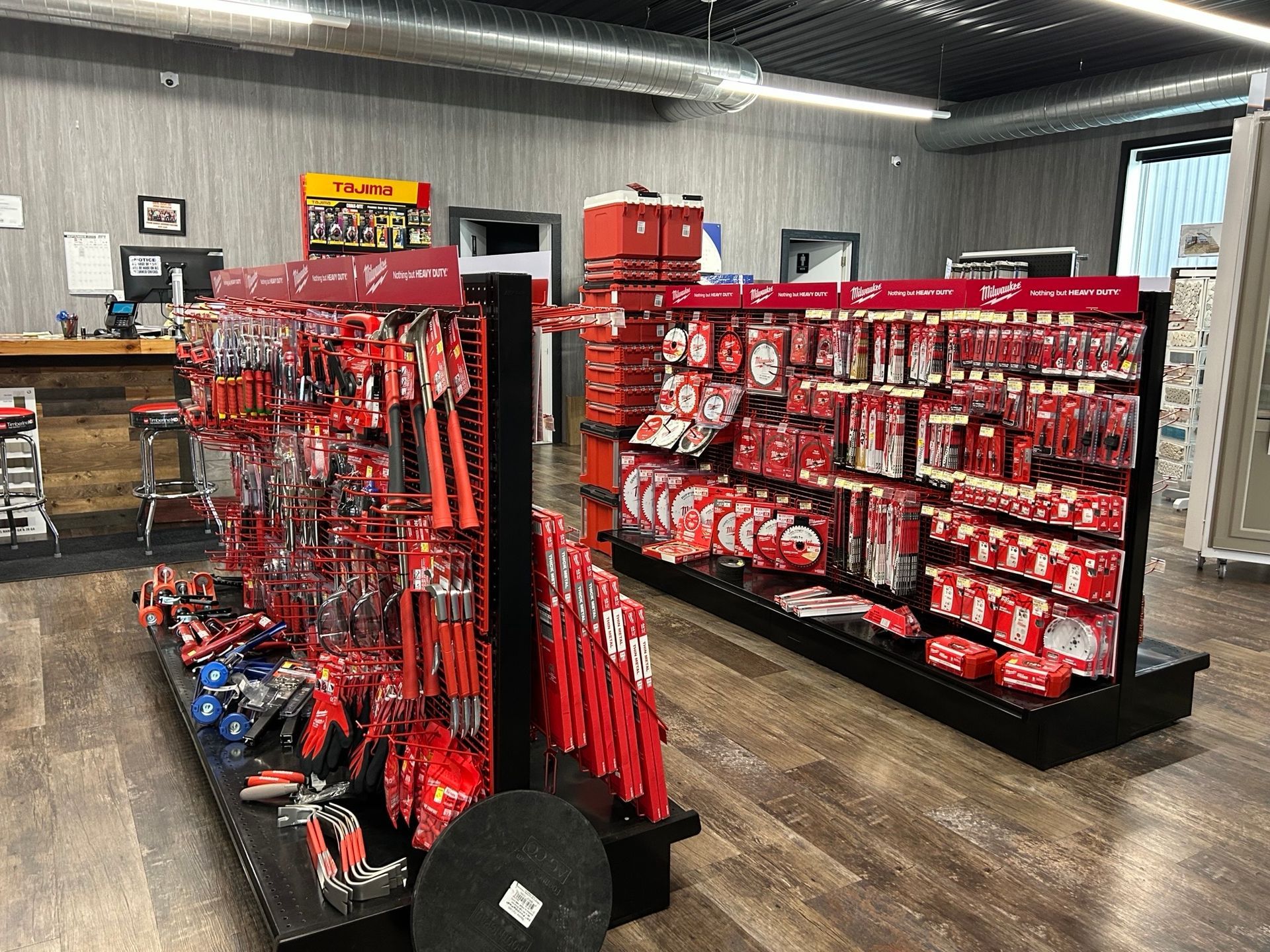 Showroom Area For HawleyWood Lumber CO