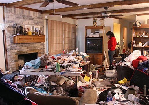 Messy houses don't sell quickly