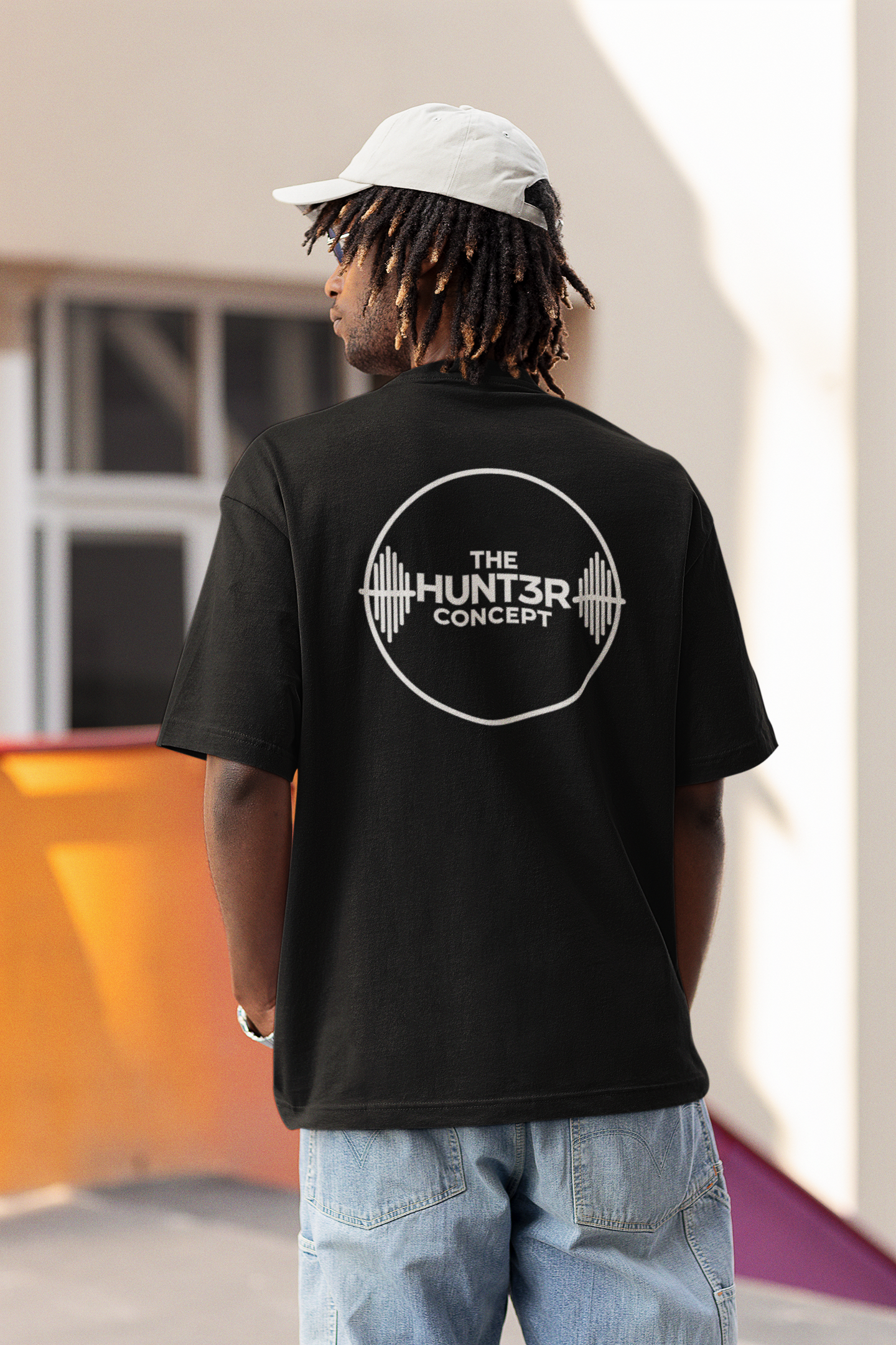 The Hunt3r Concept T-Shirt- Mono Black