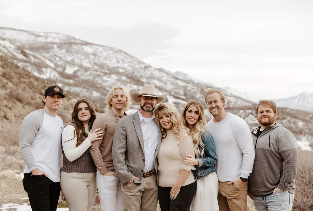 Utah County Sheriff Mike Smith and his Family