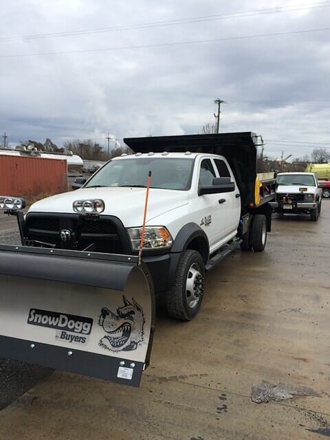 Snow truck — Kingsport, TN — Thompson Metal Services, Inc.