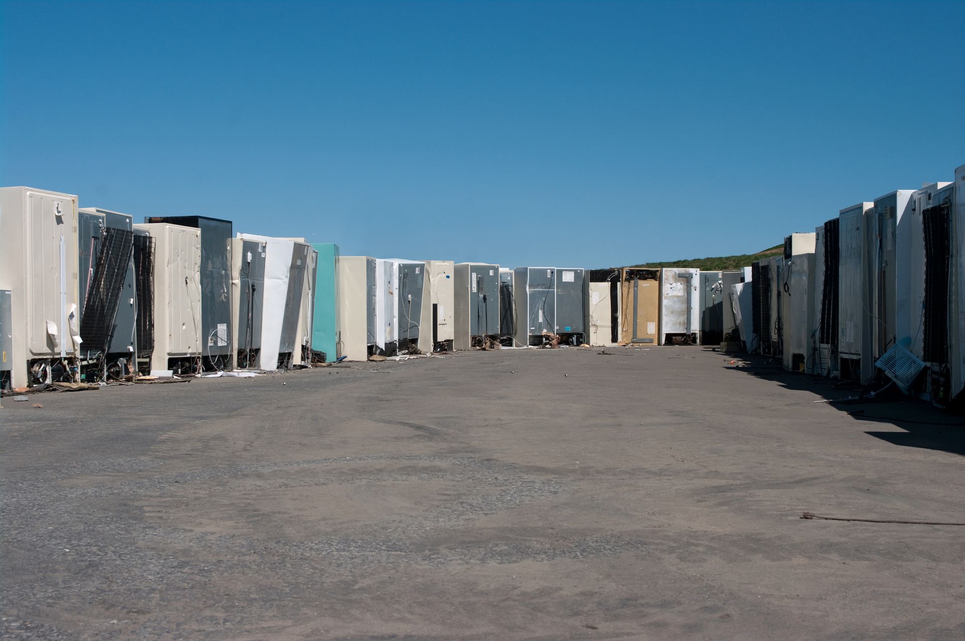 Used appliances recycling.