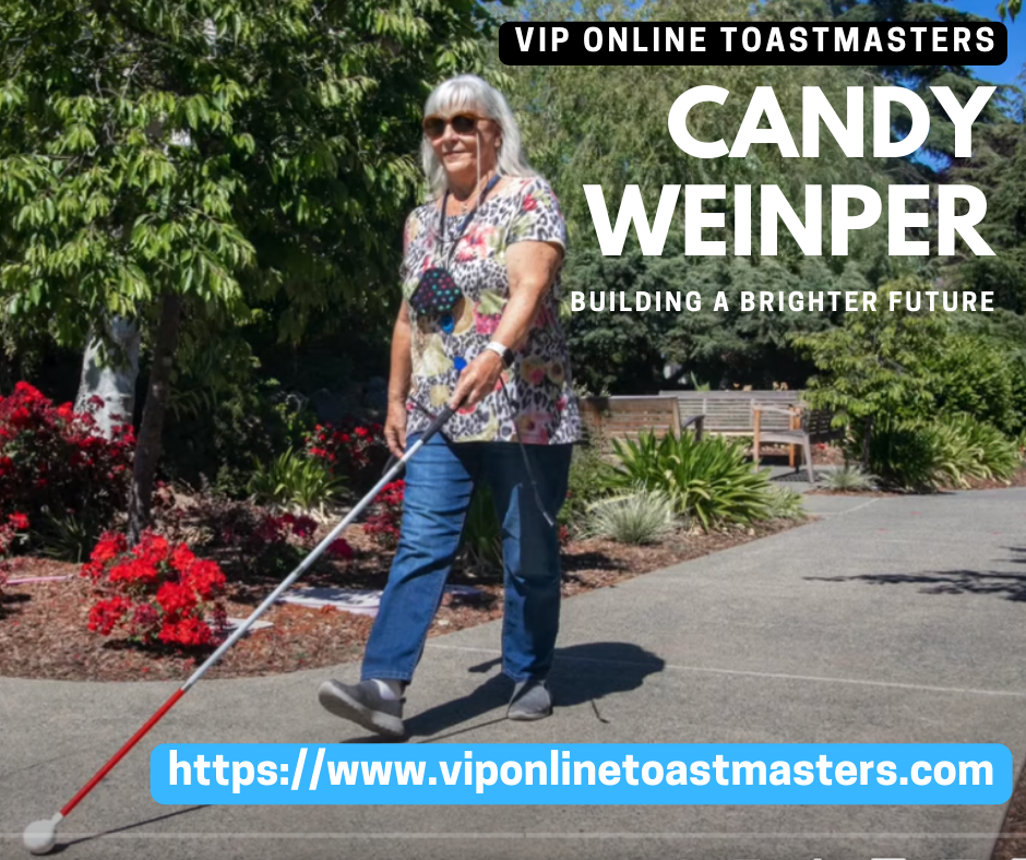 Candy Weinper, VIP Online Toastmasters