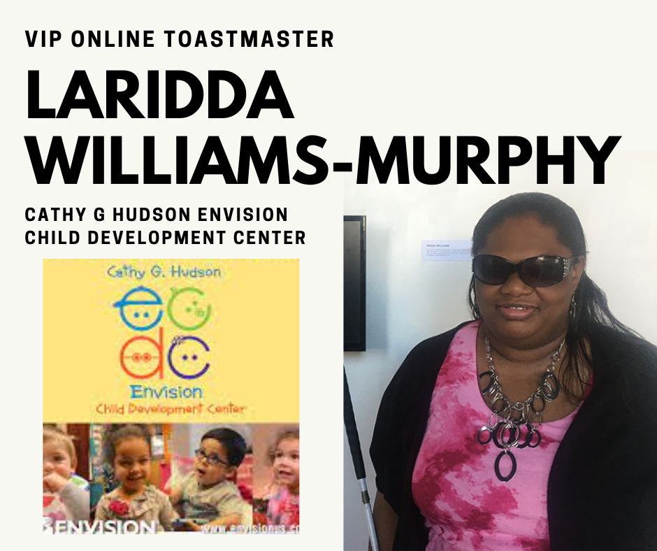 Laridda Williams-Murphy, VIP Online Toastmasters