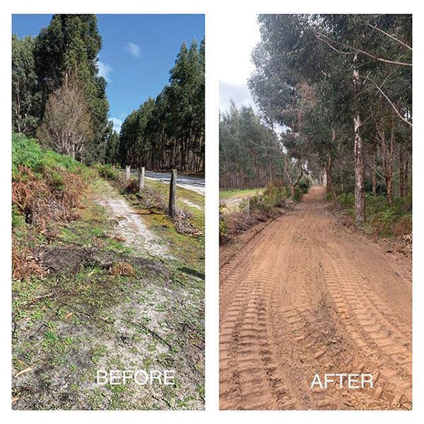 Eco Land Clearing Before and After Clearing Margaret River
