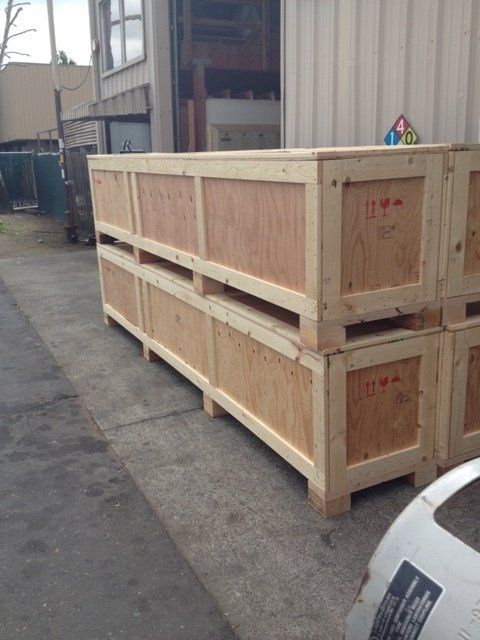 Crates Ready for Shipping — Santa Rosa, CA — Ryan’s Custom Crating