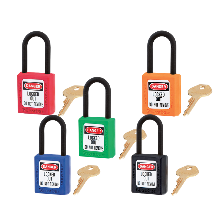 406 Dielectric Zenex Thermoplastic Safety Padlock