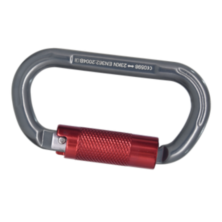 Aluminum Double Action Bulb Type Karabiner
