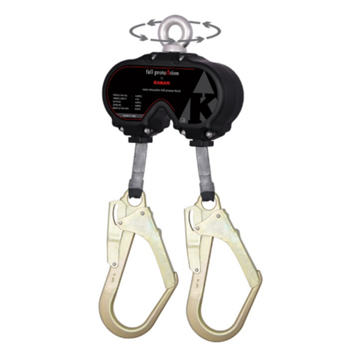 ALWB 2×2 Twin Retractable Block