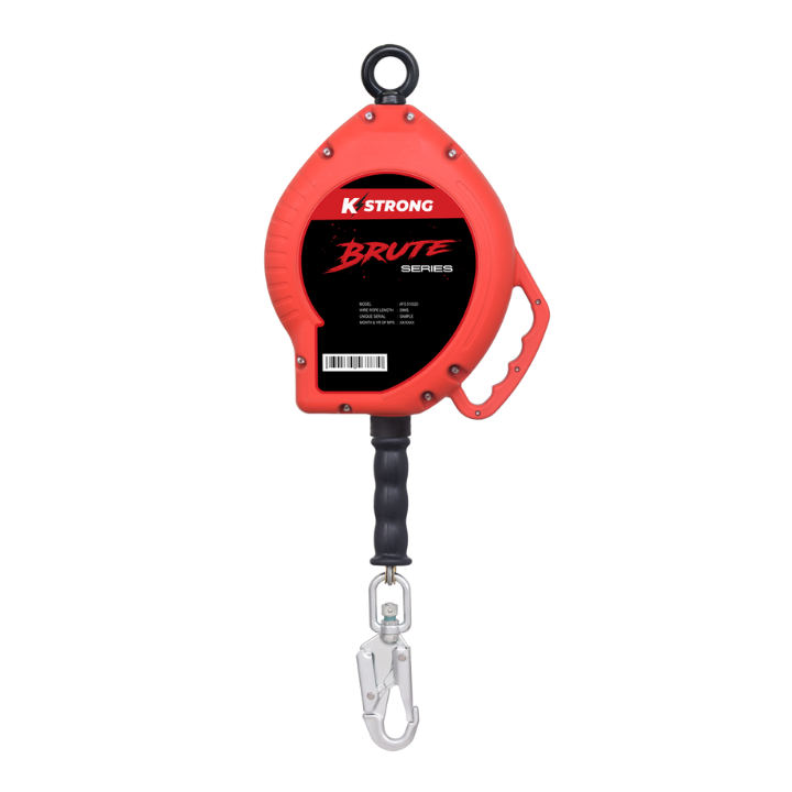 Brute Retractable Fall Arrester Wire Rope (15M)
