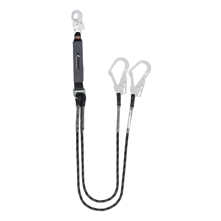 EPIC Sharp Edge Energy Absorbing Double Leg Rope Lanyard