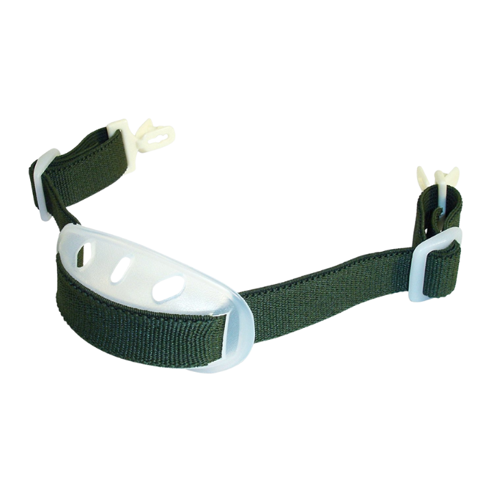 JSCS1 Green elastic band with chin cup Clip/Snap Type and Hook Type