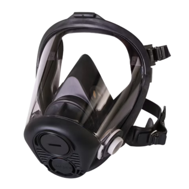 RU65001 Full Facepiece, Silicone, Dual Filter