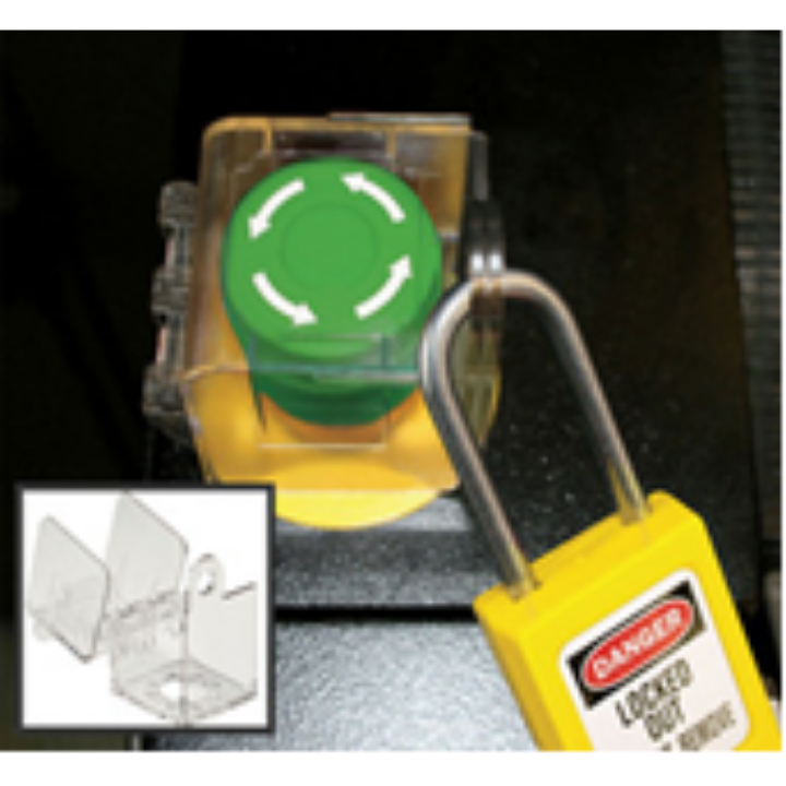 S2153 Installed Push Button and Rotary Switch Cover