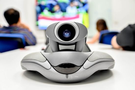 camera lying on a table