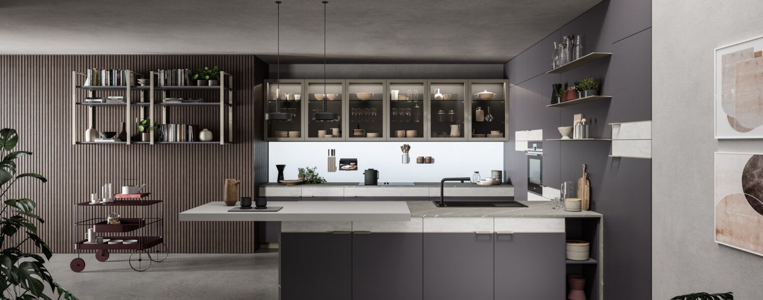 Aran cucine componibili a Roma - linea contemporanea