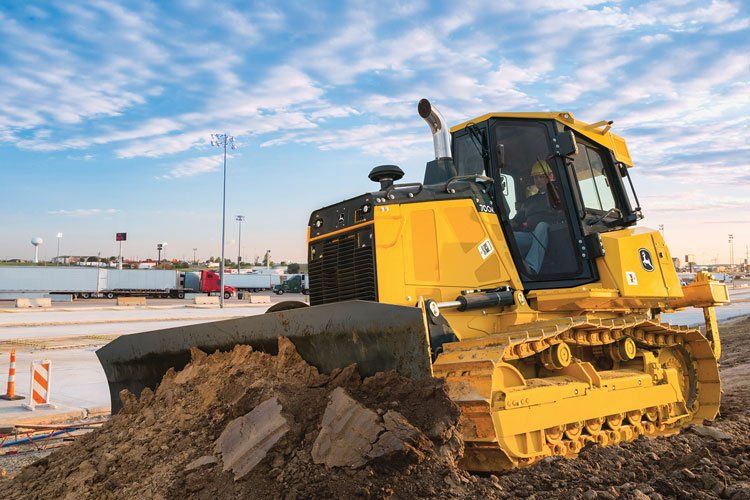 Deere construction equipment
