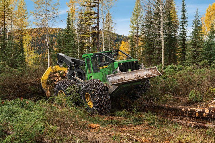 Deere forestry equipment