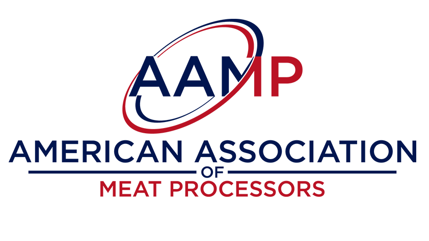 The logo for the american association of meat processors.