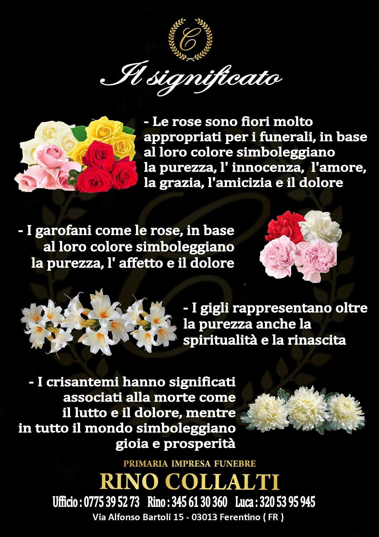 fiori per funerali