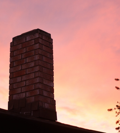 Chimney — Gray Brick Chimney in Savannah, GA