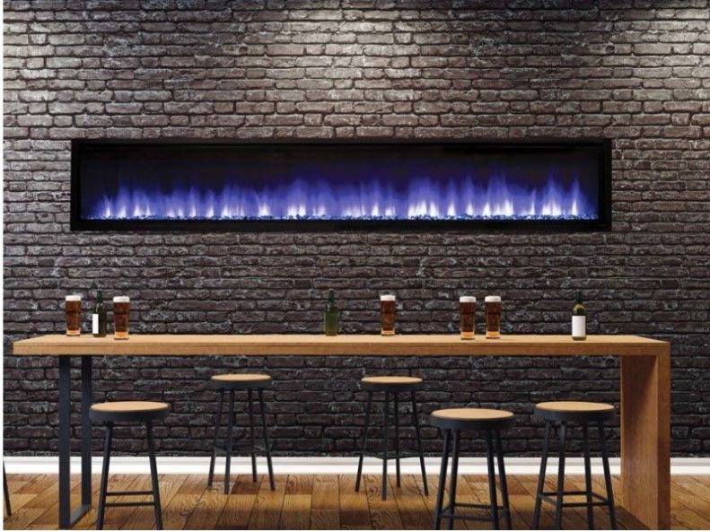 Fireplace — Happy Family Beside a Fireplace in Savannah, GA