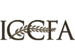 ICCF A logo with olive branch.