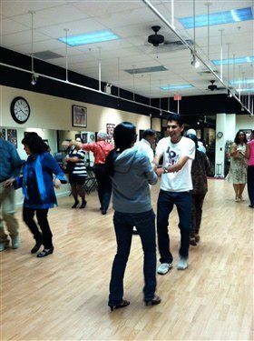 Teenage Couple Dancing On The Floor — New Castle, DE — The Ballroom By Bill Team