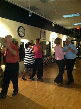 Pair Dance In Studio — New Castle, DE — The Ballroom By Bill Team