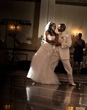 Couple Looking At Each Other — New Castle, DE — The Ballroom By Bill Team
