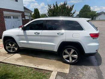 power washed vehicle