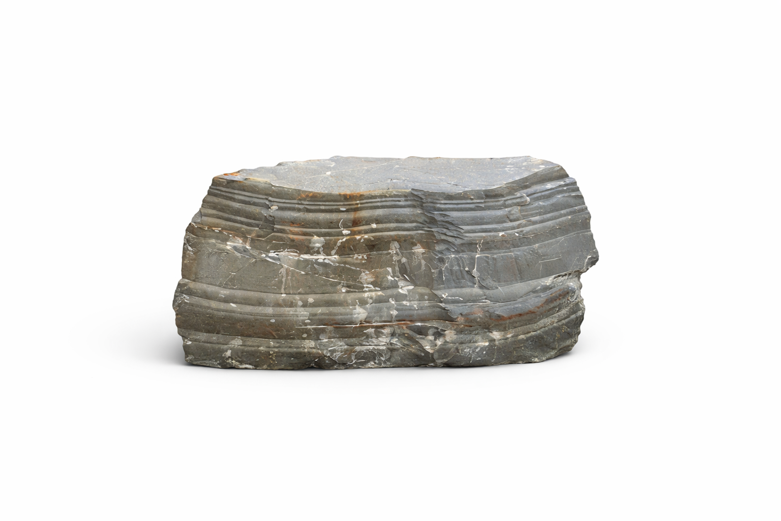 Chiseled Stone Block Seat