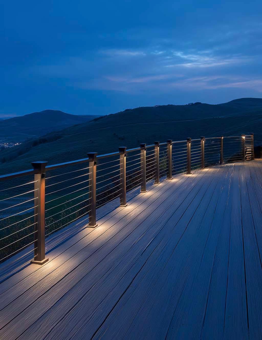 Deck and Patio Light installed view 1