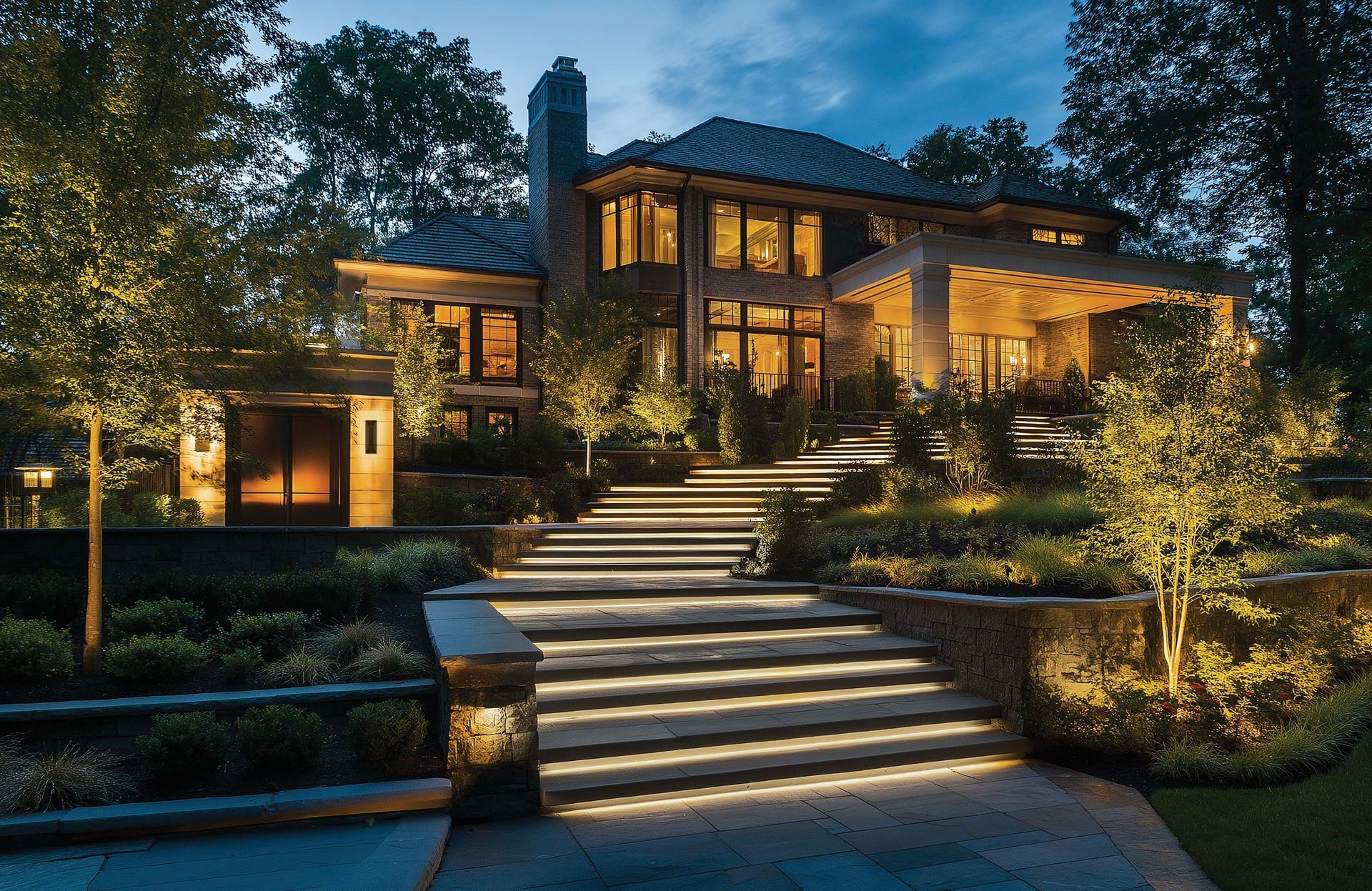 Deck and Patio Light installed view 2