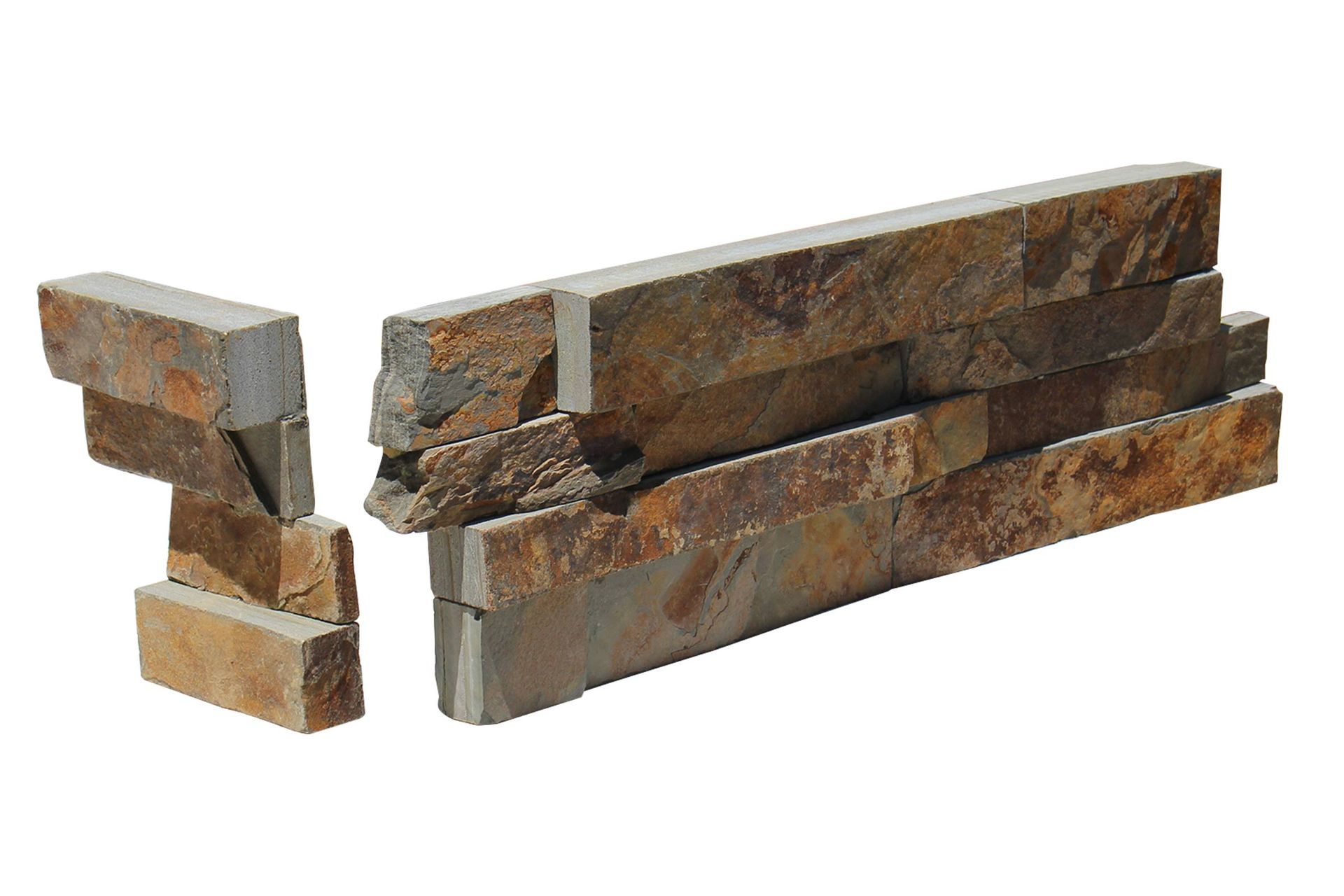 Natural Gold Slate Ledger