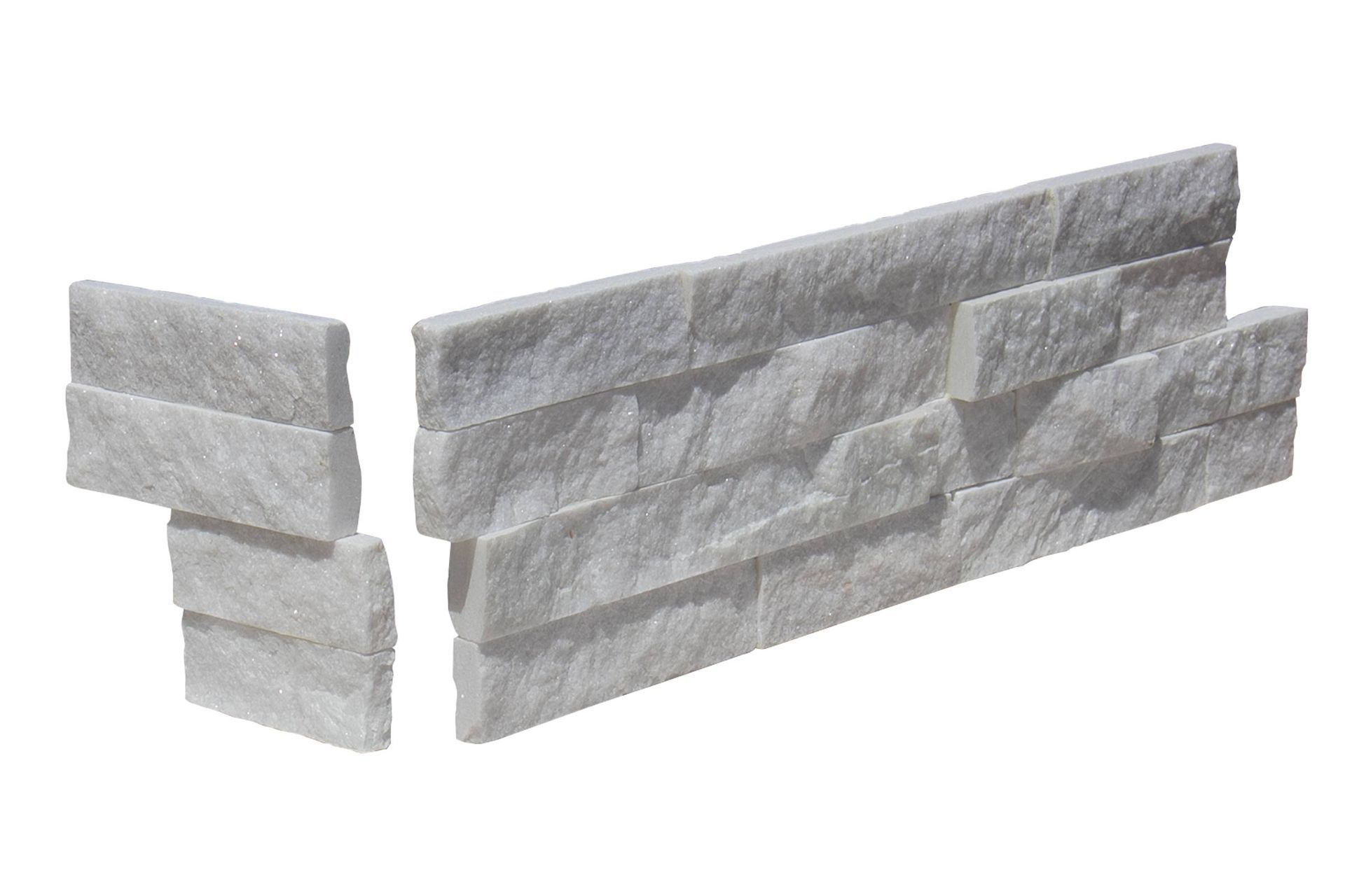 White Quartz Ledgestone