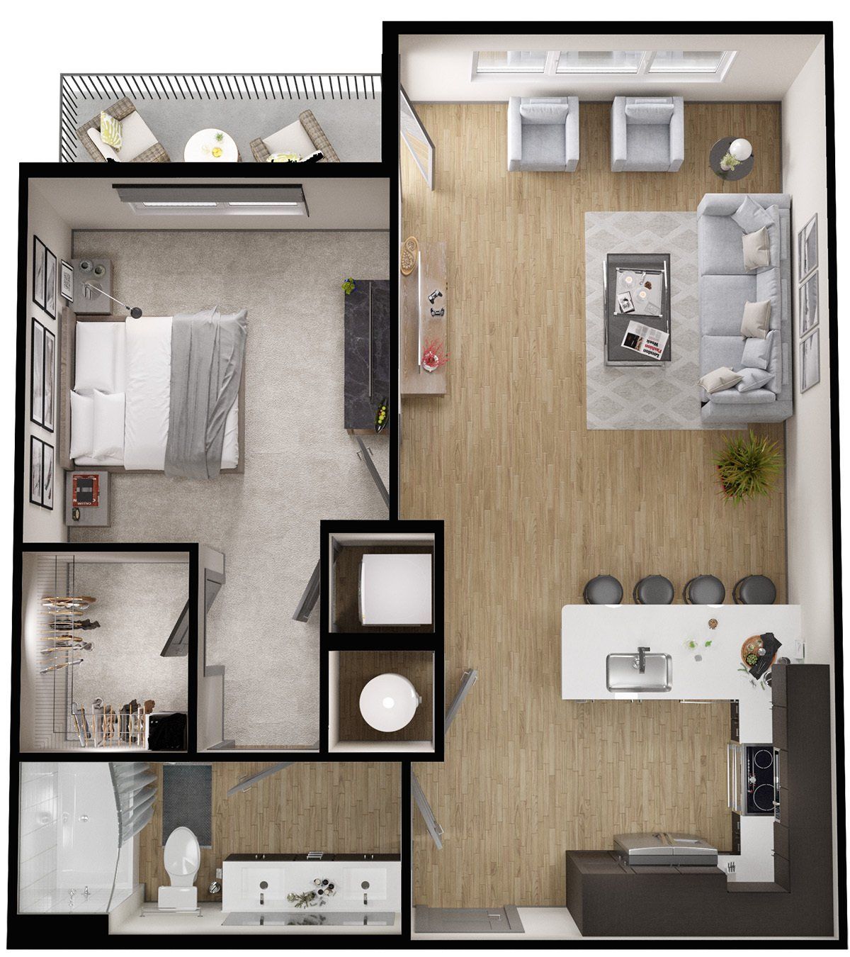 Unit A2 Floorplan