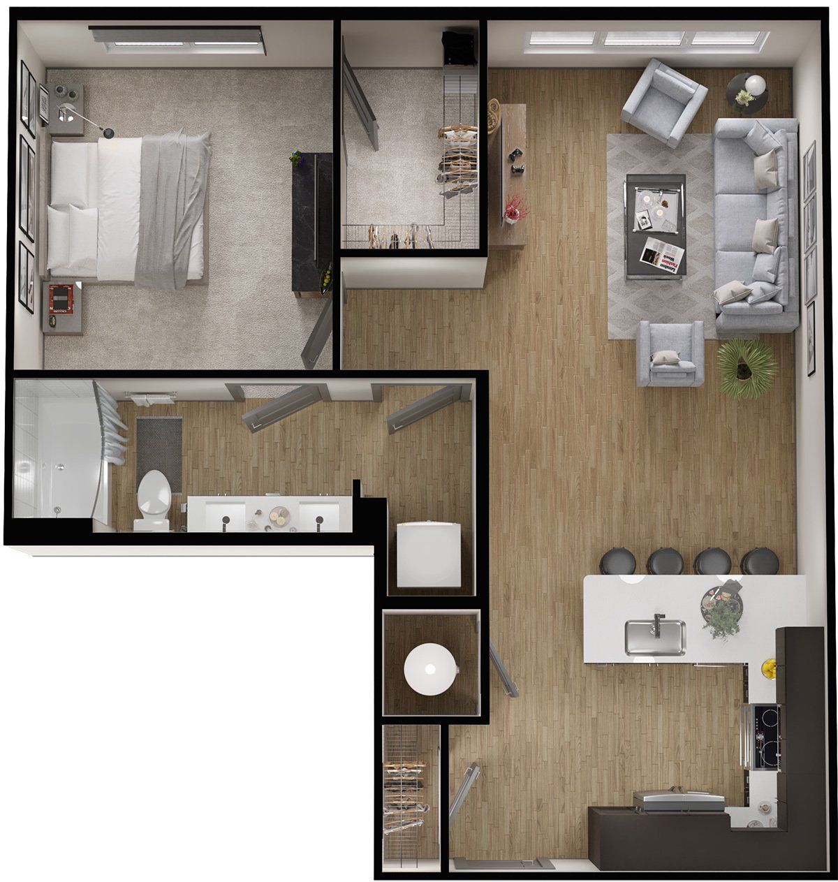 Unit A2A Floorplan