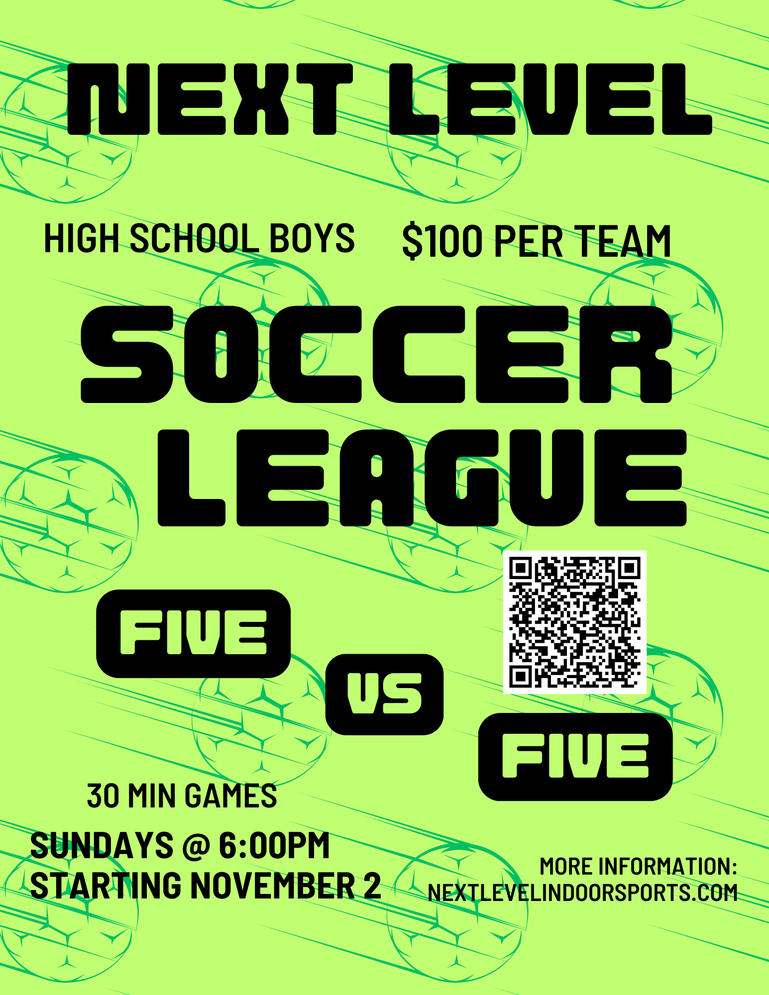 An advertisement for small group training with coach ben at next level