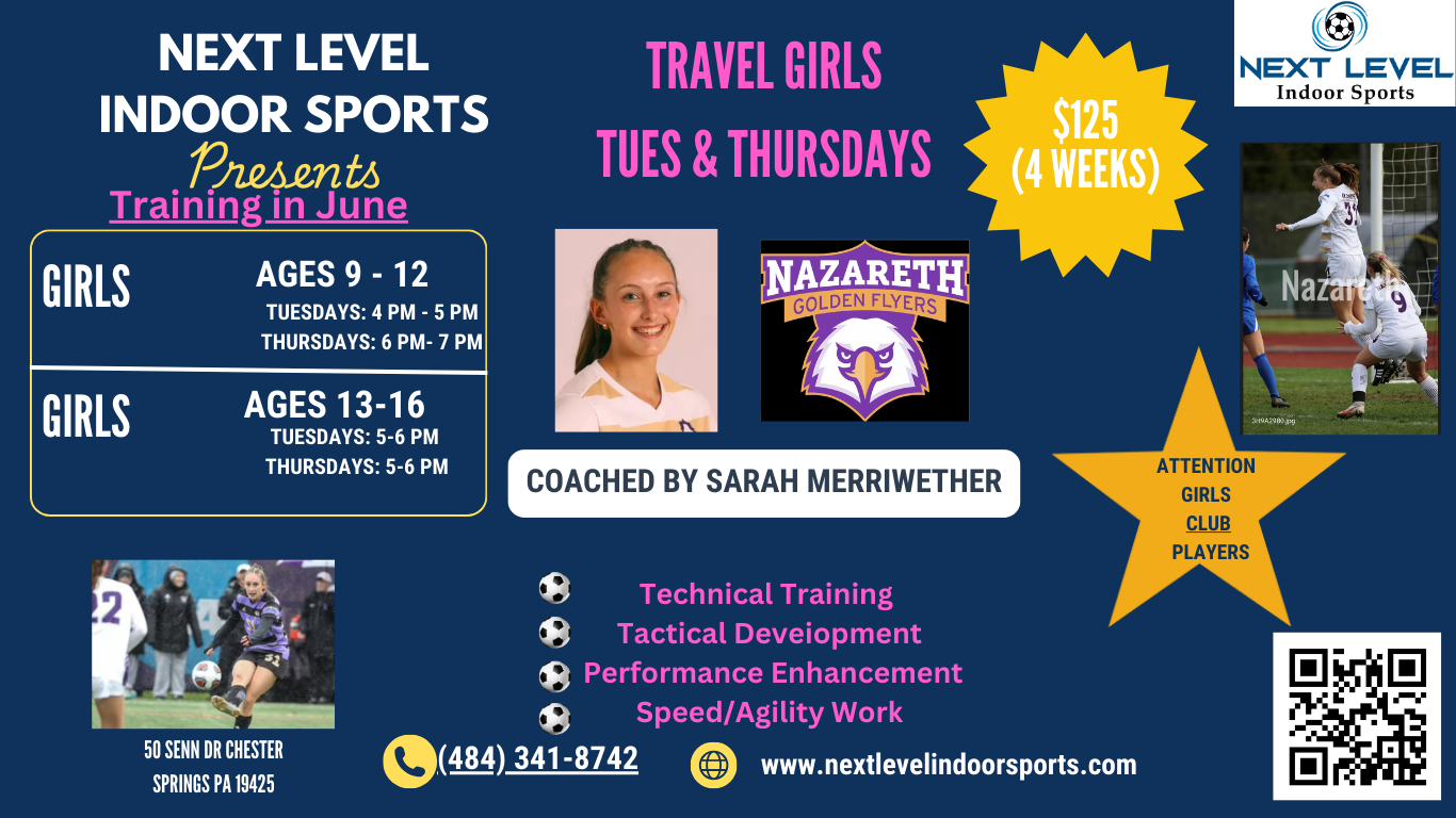 An advertisement for small group training with coach ben at next level
