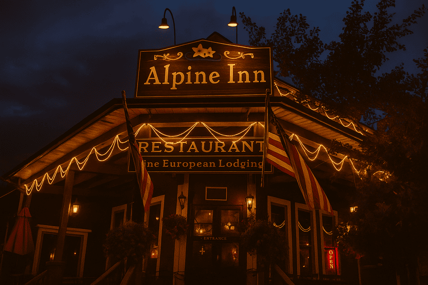 Alpine Hill Restaurant in Hill City, SD